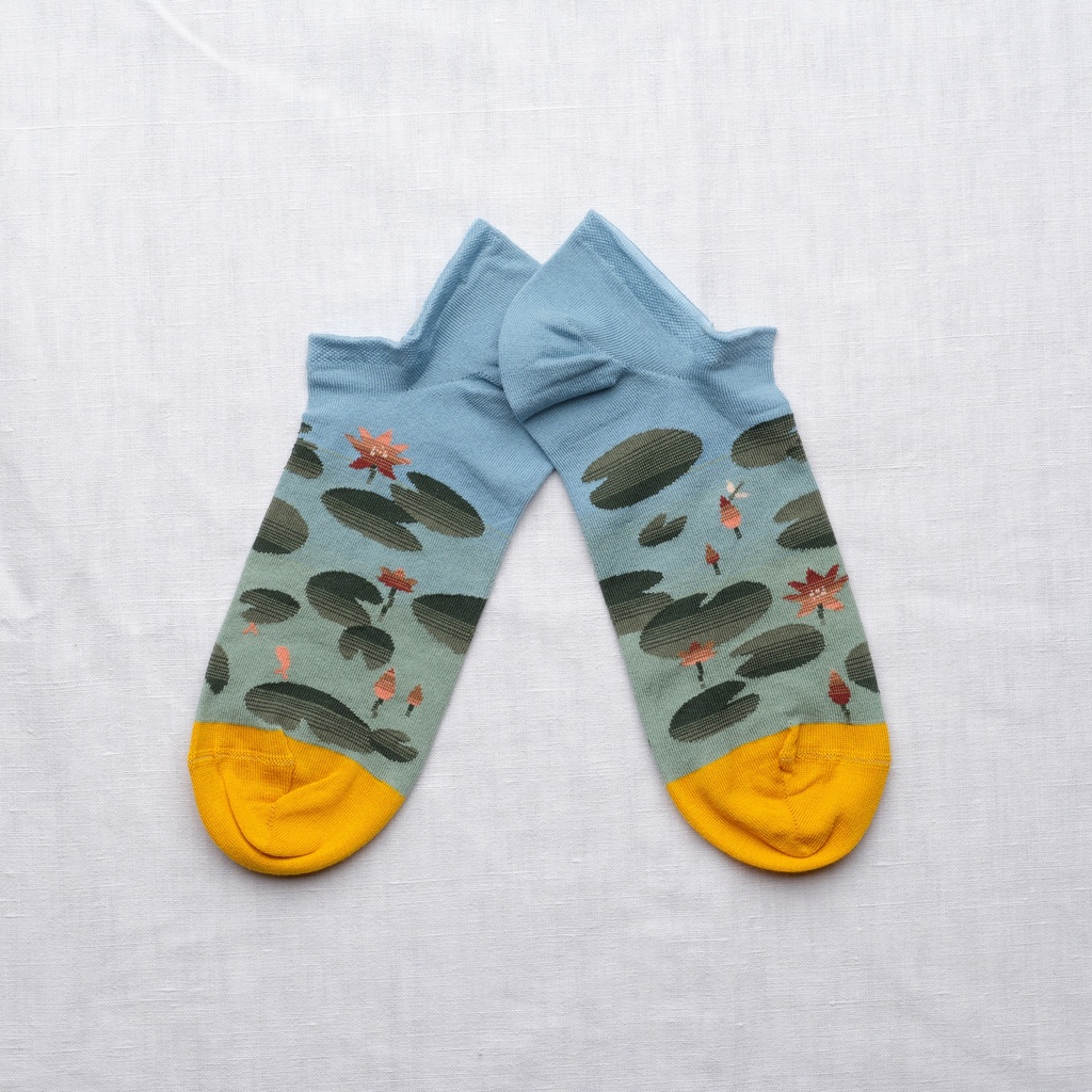 [RV111 36/38] Socquette Nénuphar Mer