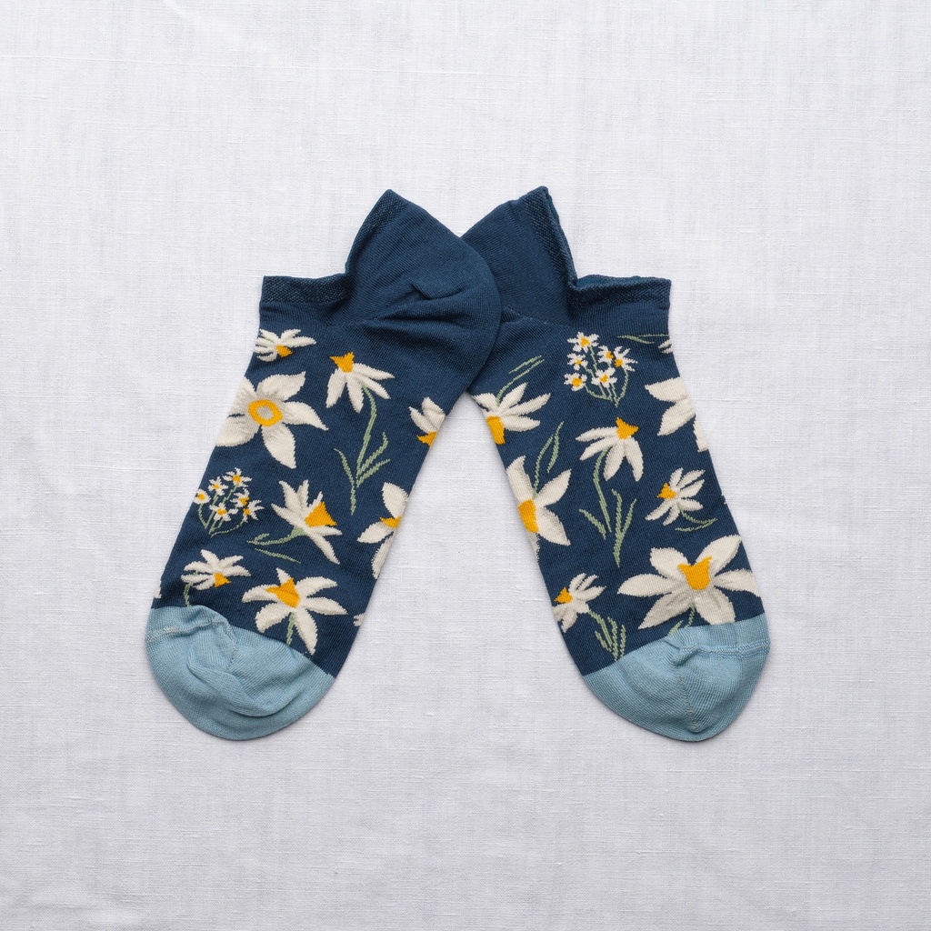 [RV121 39/41] Socquette Narcisse Marine