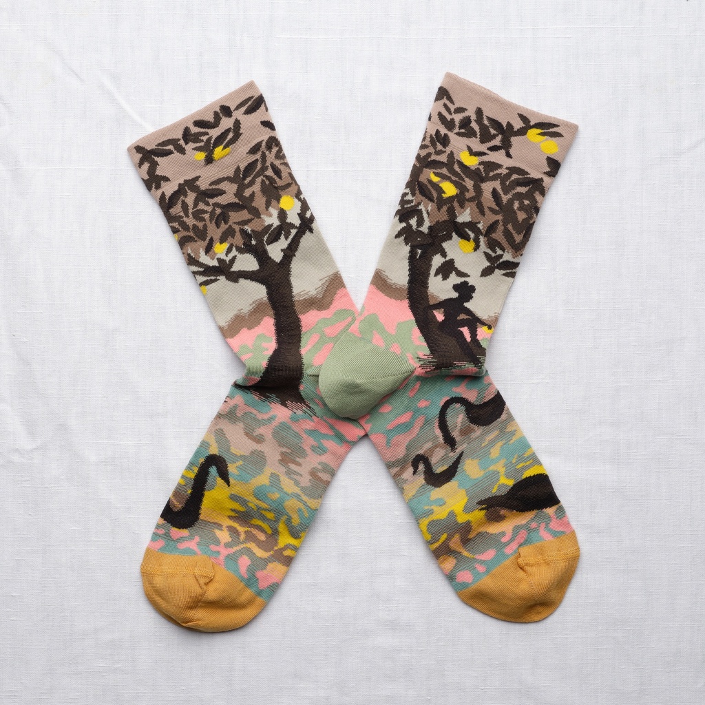 [CT101 42/44] Chaussette Paysage Multico