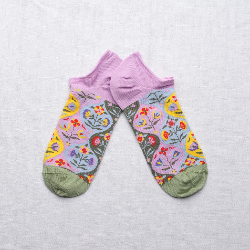 [TG121 39/41] Socquette Tapis Mauve