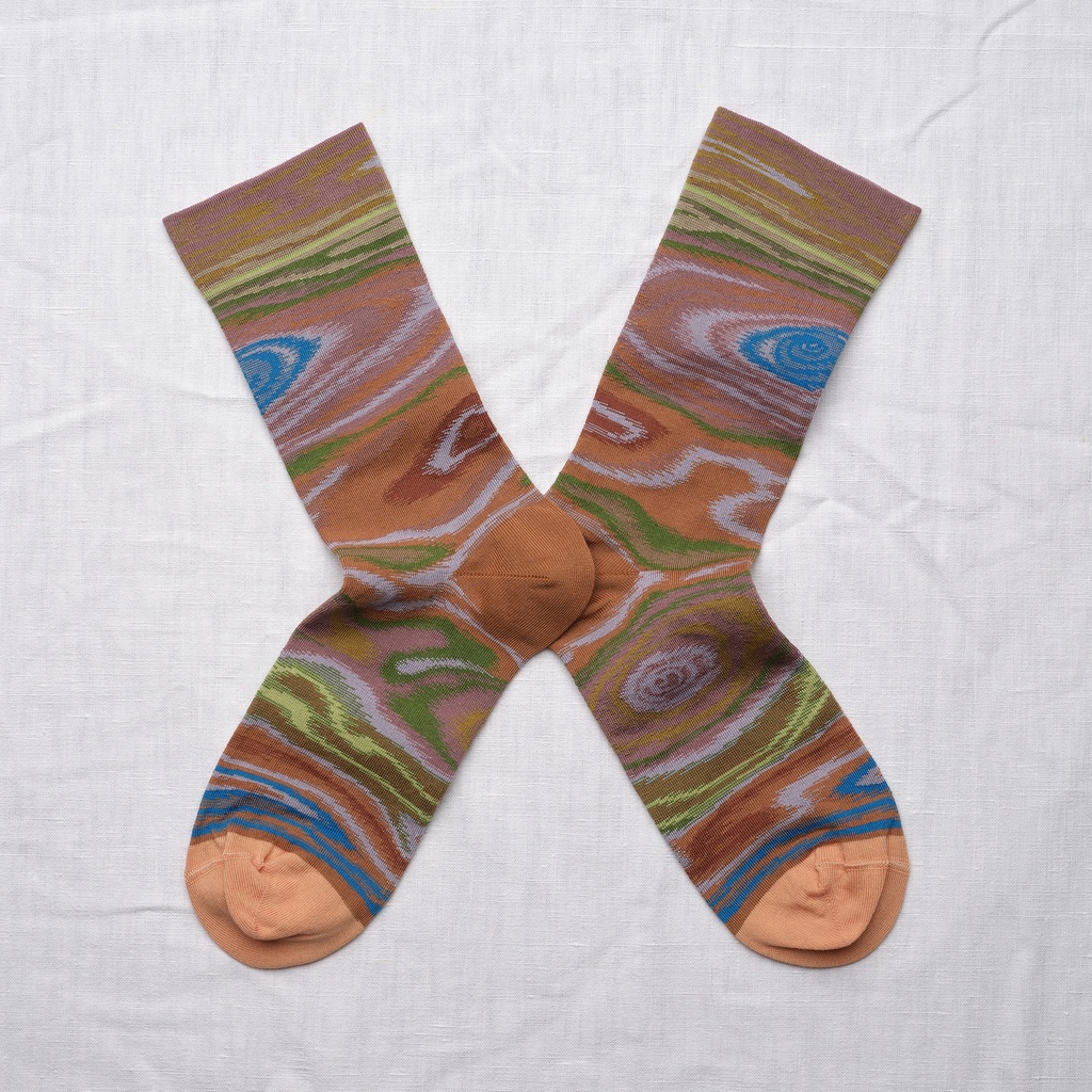 [BO501 39/41] Chaussette Camouflage Caramel