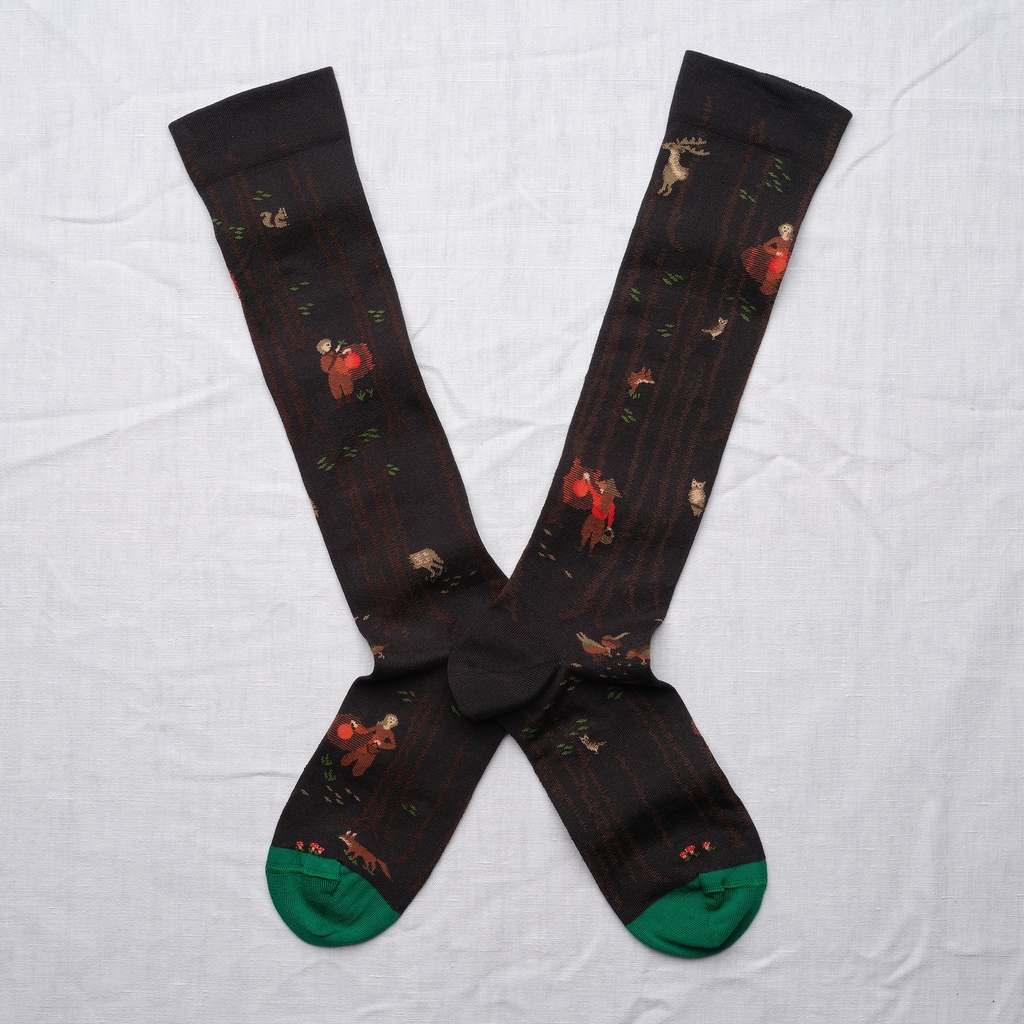 [CU902 36/38] Mi-Bas Nuit Faux Noir