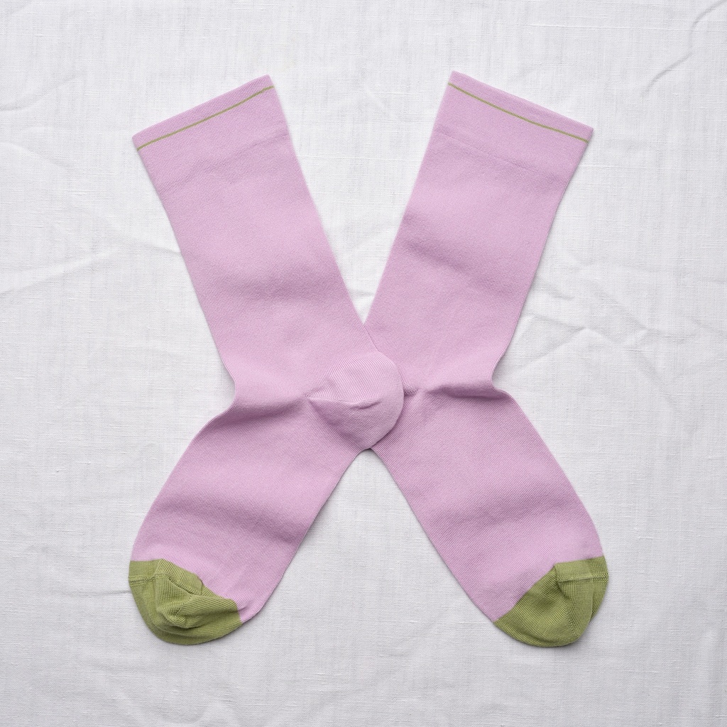 [UN249 36/38] Chaussette Uni Parme