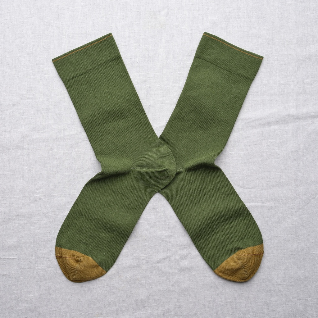 [UN256 39/41] Chaussette Uni Cactus