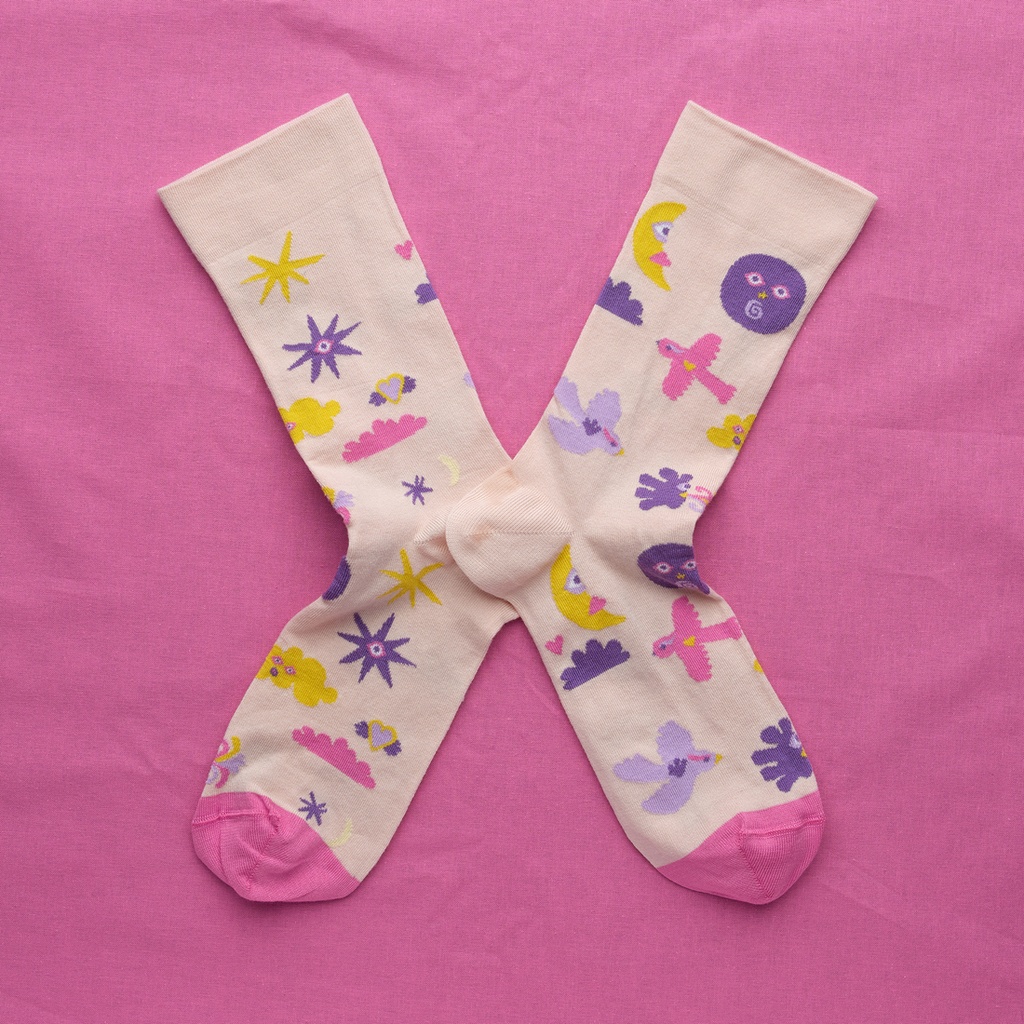 [LR201 39/41] Chaussette Leona Rose Air