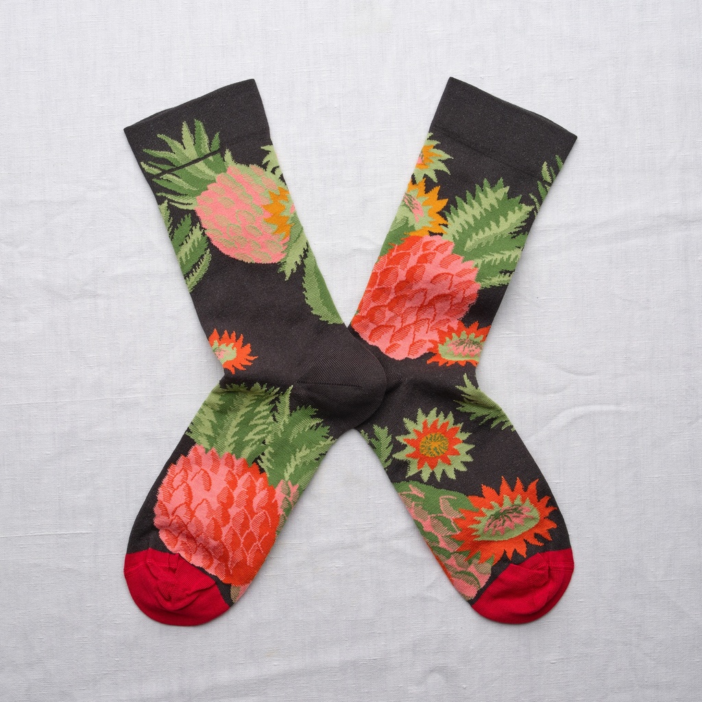 [EV201 36/38] Chaussette Ananas Faux Noir