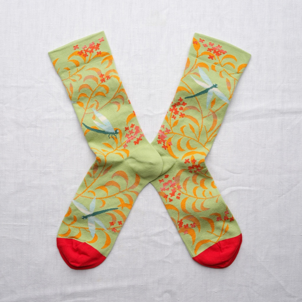 [EV501 36/38] Chaussette Libellule Lime