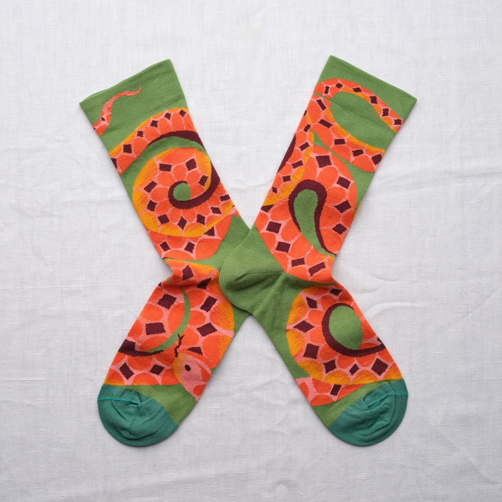 [EV801 42/44] Chaussette Serpent Avocat