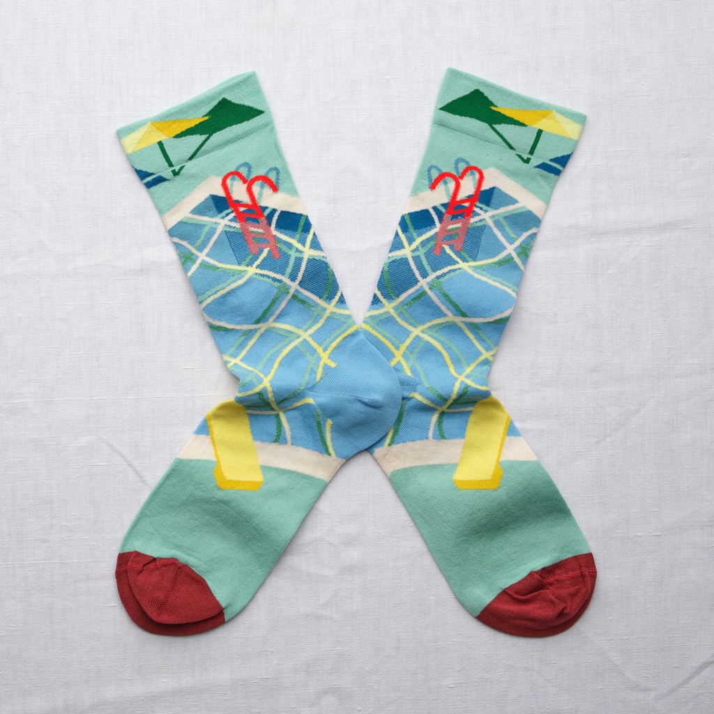 [FS701 36/38] Chaussette Piscine Menthe