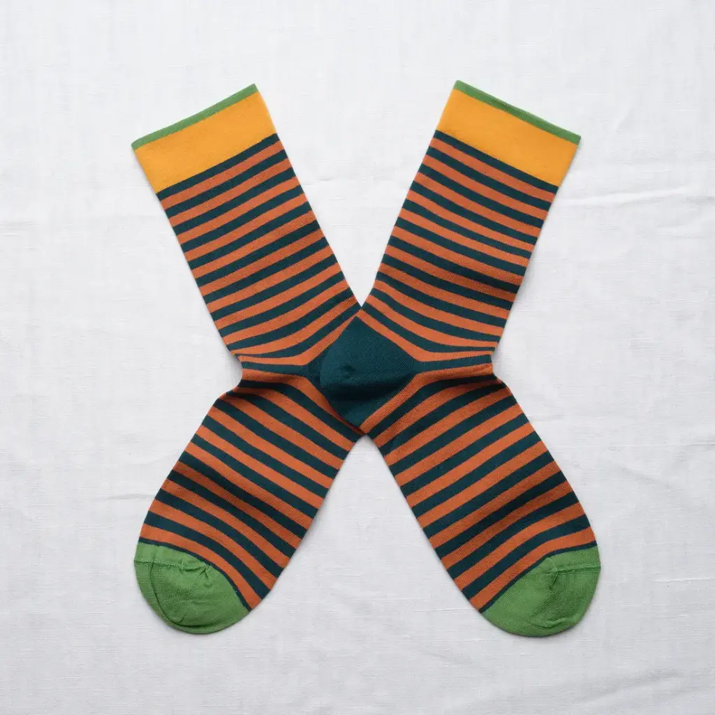 [CB701 36/38] Chaussette Rayures Corsaire  