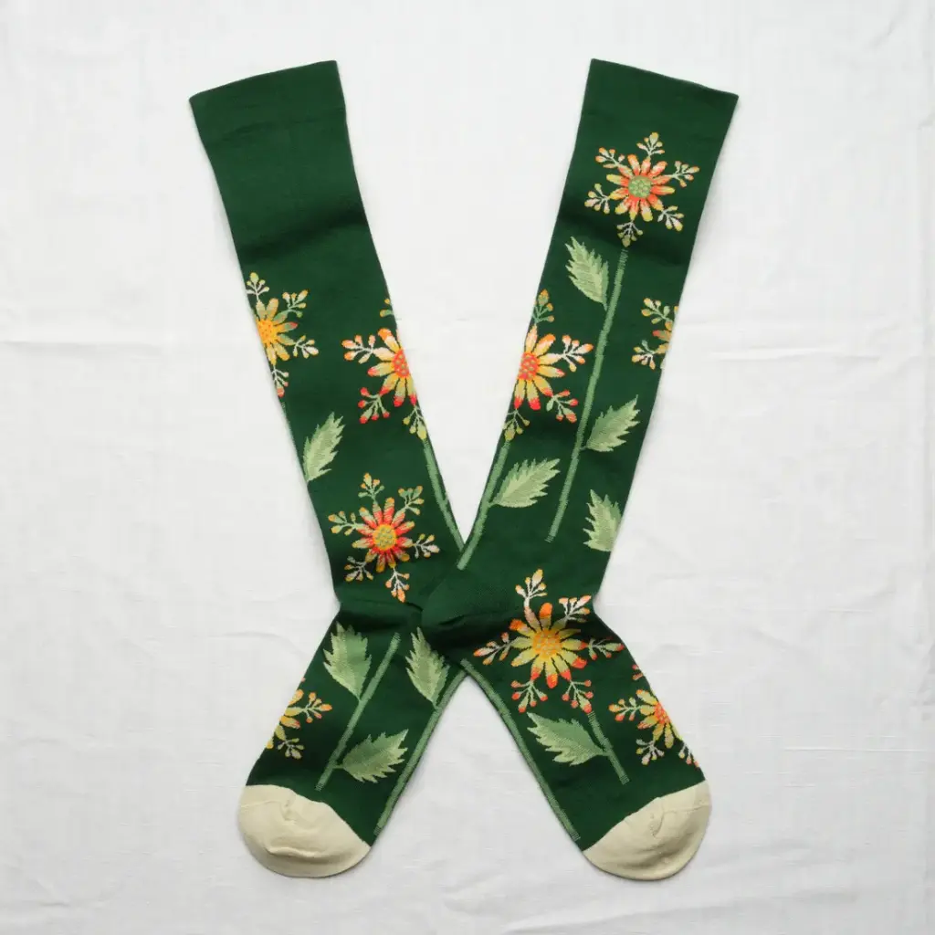 [CB902 36/38] Mi-Bas Flocons Forêt