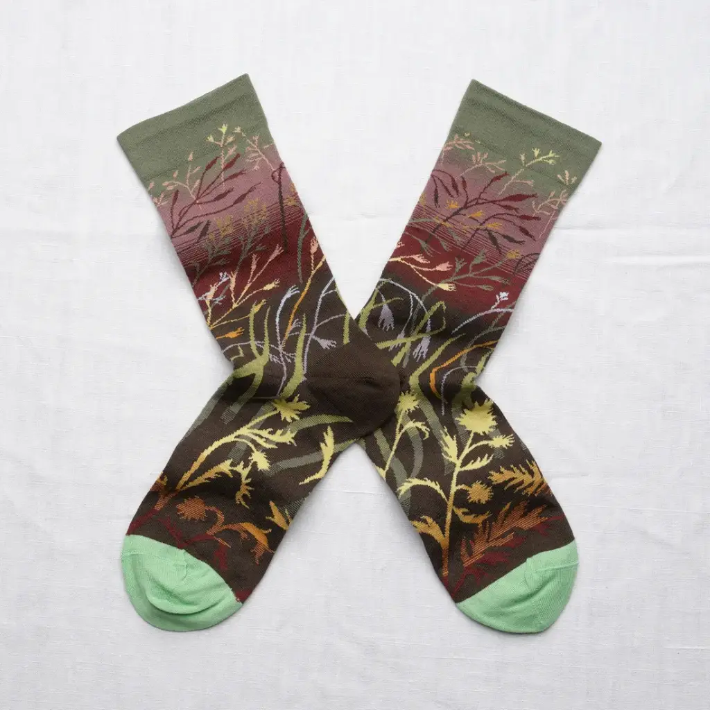 [DC801 36/38] Chaussettes Graminées Cèdre