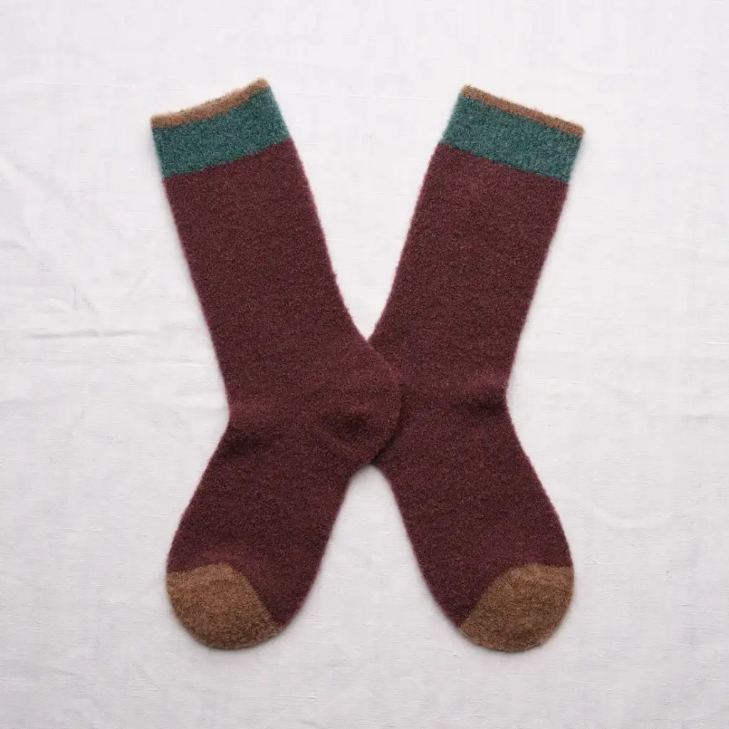 [BCL505] Mousse Solid Porto Socks