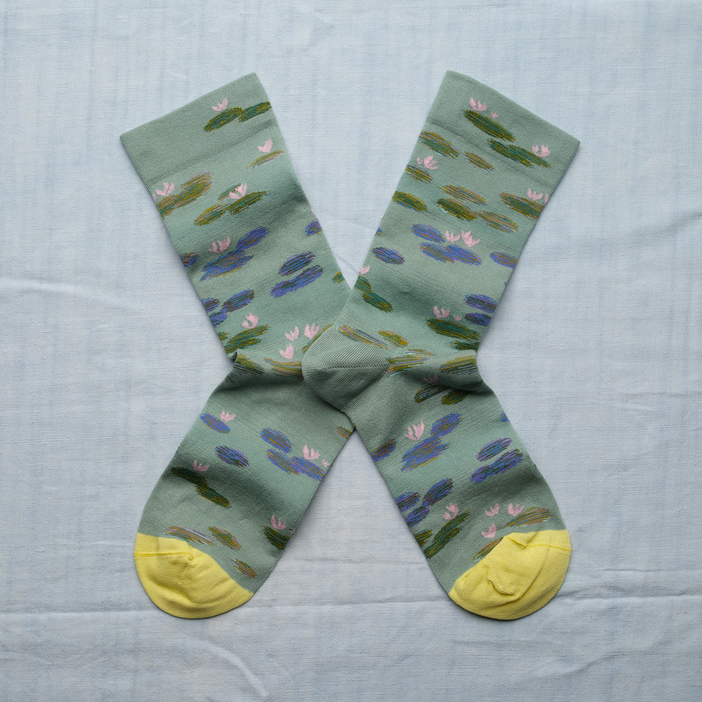 [MON203 42/44] Chaussette Monet Semis Mer  