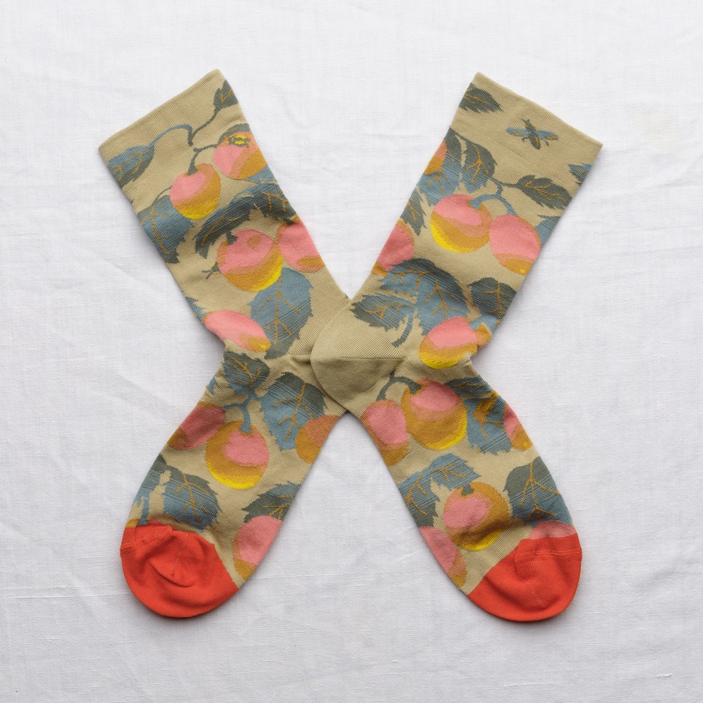 [LP801 36/38] Chaussette Fruits Sauge