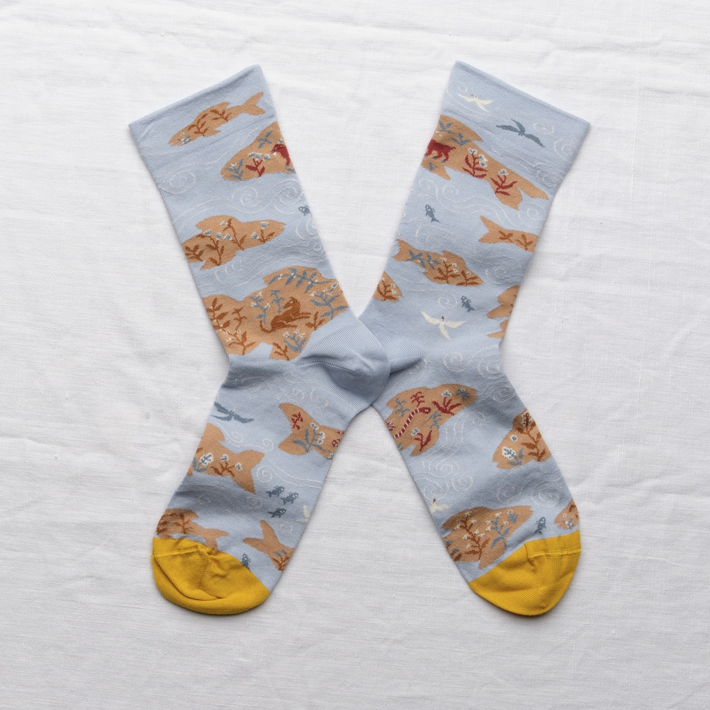 [MN101 39/41] Chaussette Iles Ciel