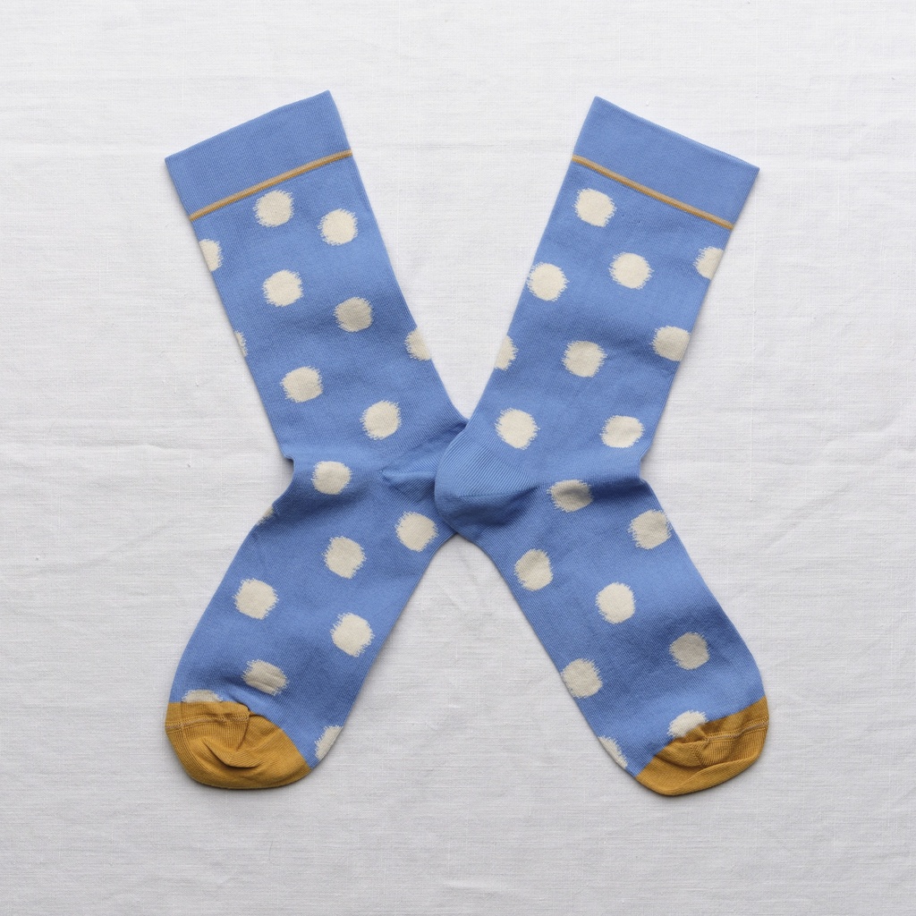 [MN601 36/38] Chaussette Pois Égée