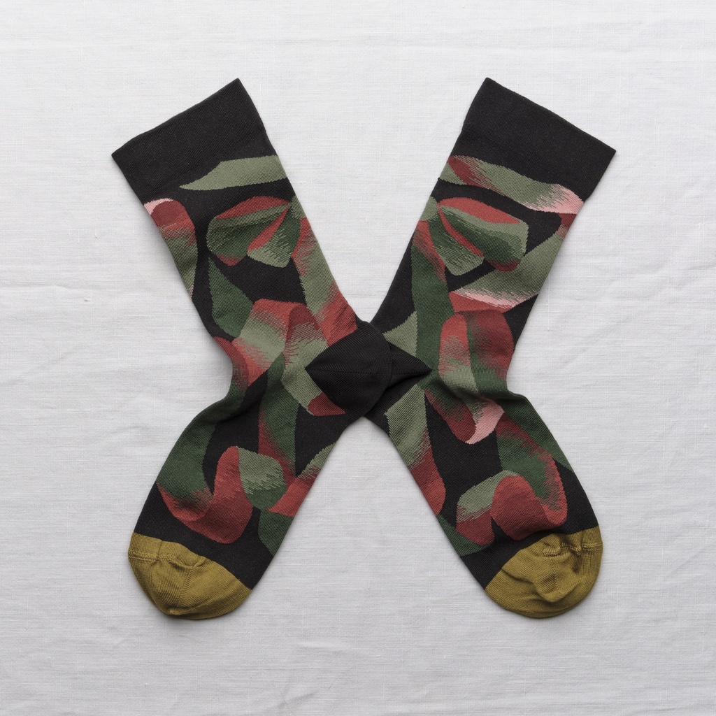 [DR101 36/38] Chaussette Nœud Faux Noir