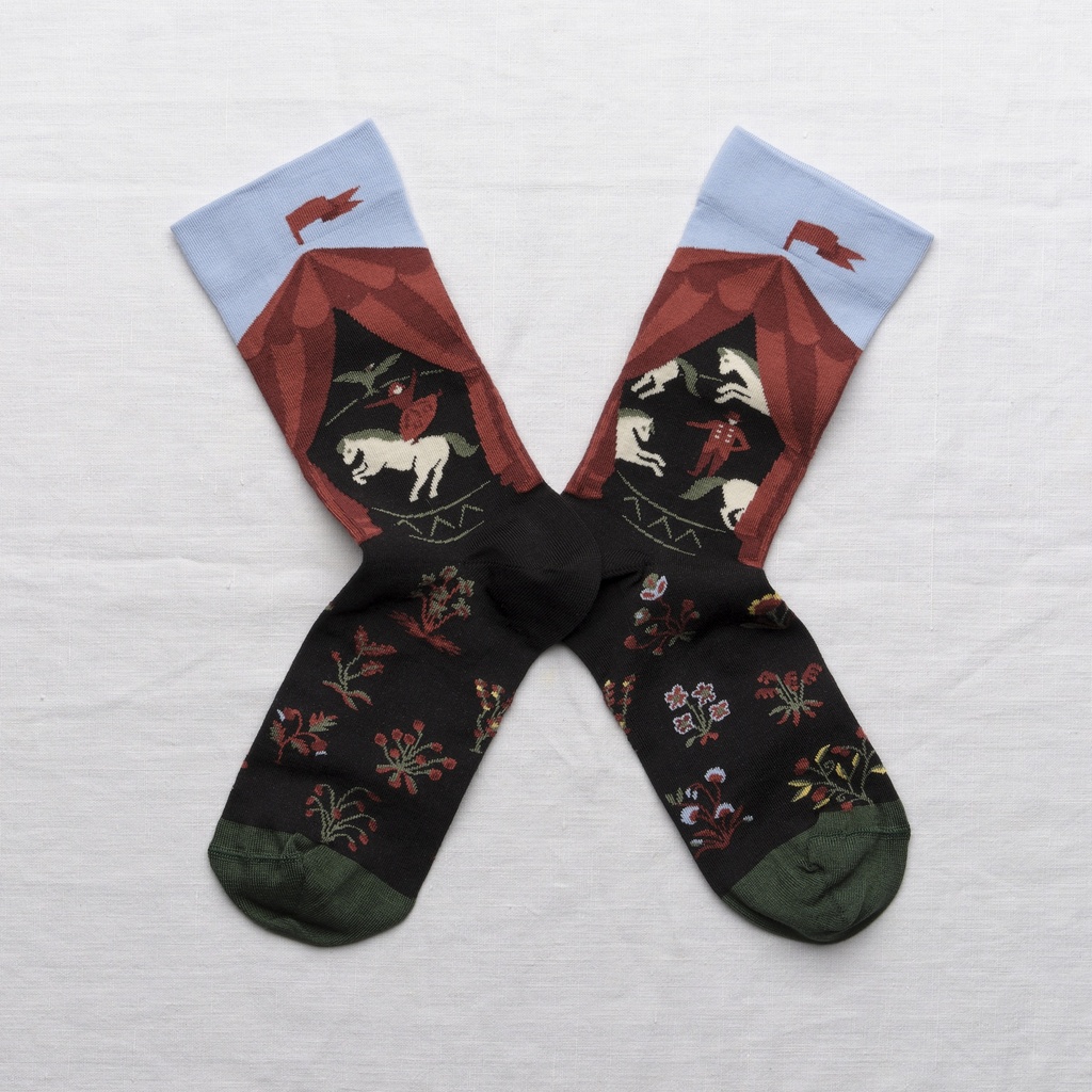 [DR301 36/38] Chaussette Cirque Faux Noir