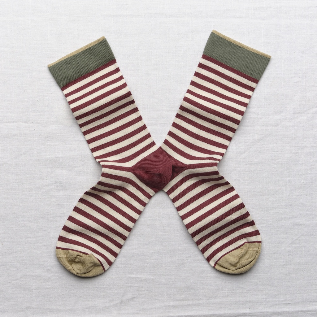 [RY125 36/38] Chaussette Rayure Porto