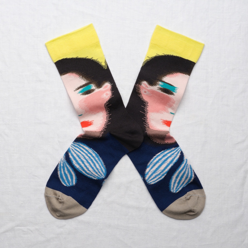 [FC601 39/41] Chaussette Visage Canari