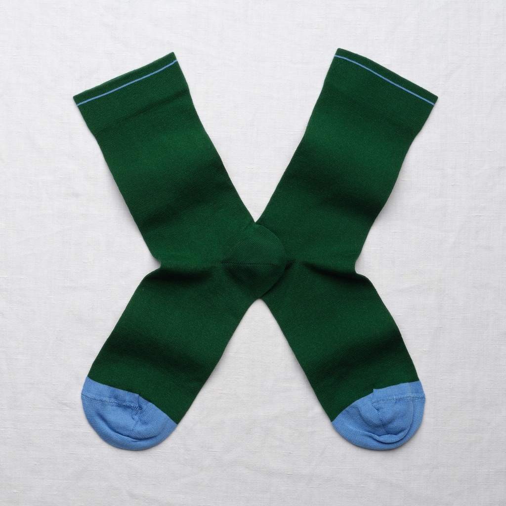 [UN223 42/44] Chaussette Uni Forêt