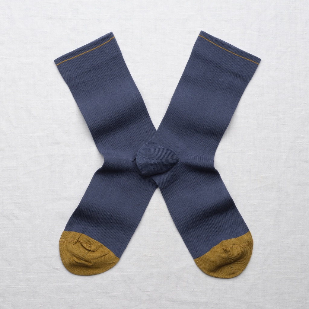 [UN228 36/38] Chaussette Uni Denim